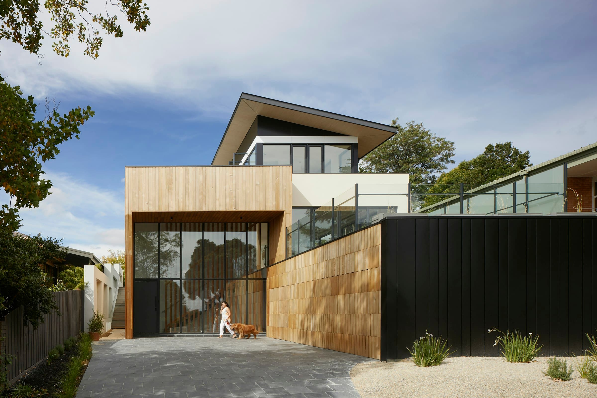 Residential project: Timber Screen House (representative image)